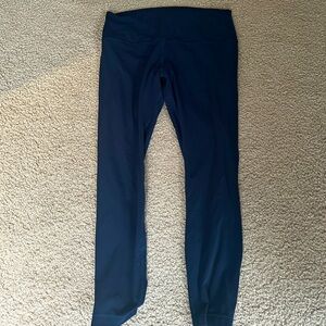 Navy blue size 12 align leggings